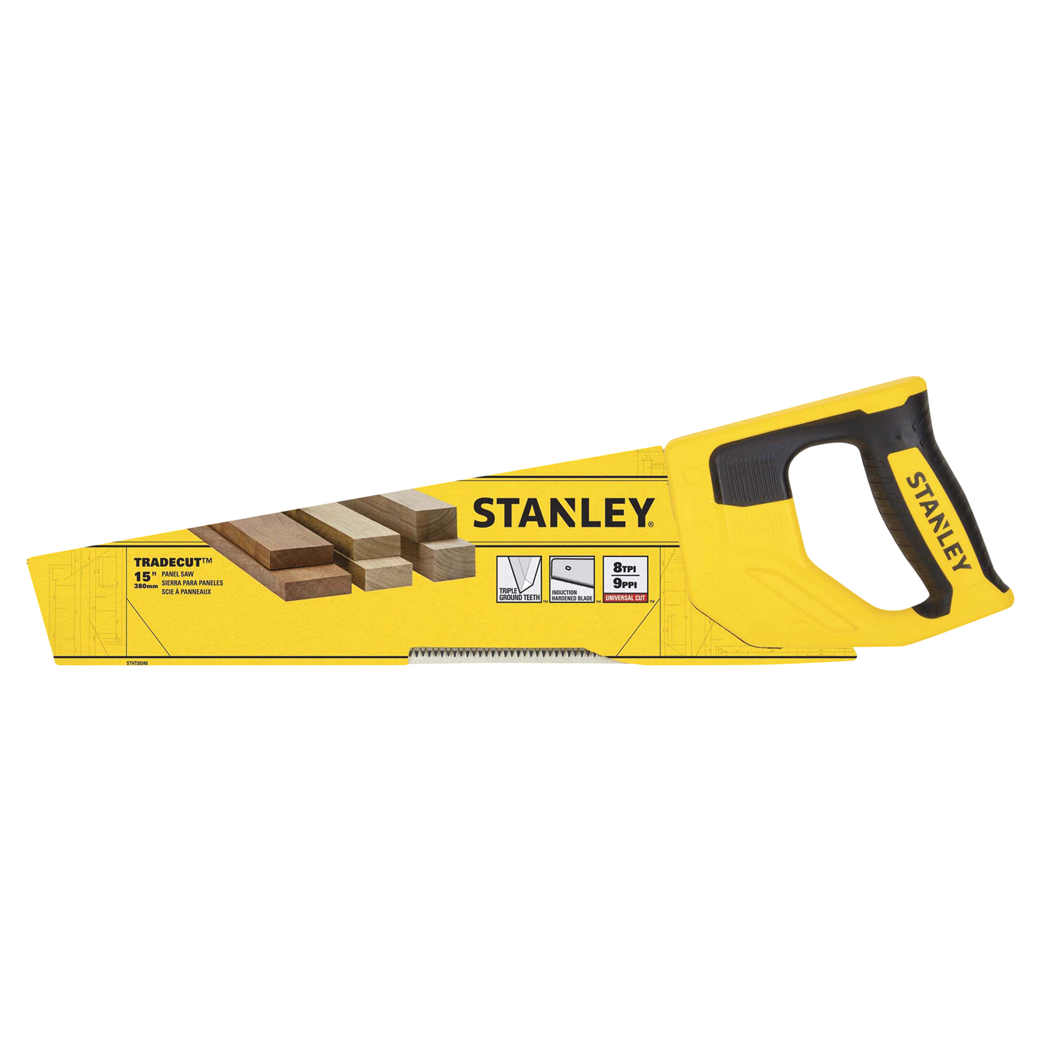 slide 1 of 2, STANLEY Tradecut 15 Inches Panel Saw 1 ea, 1 ct