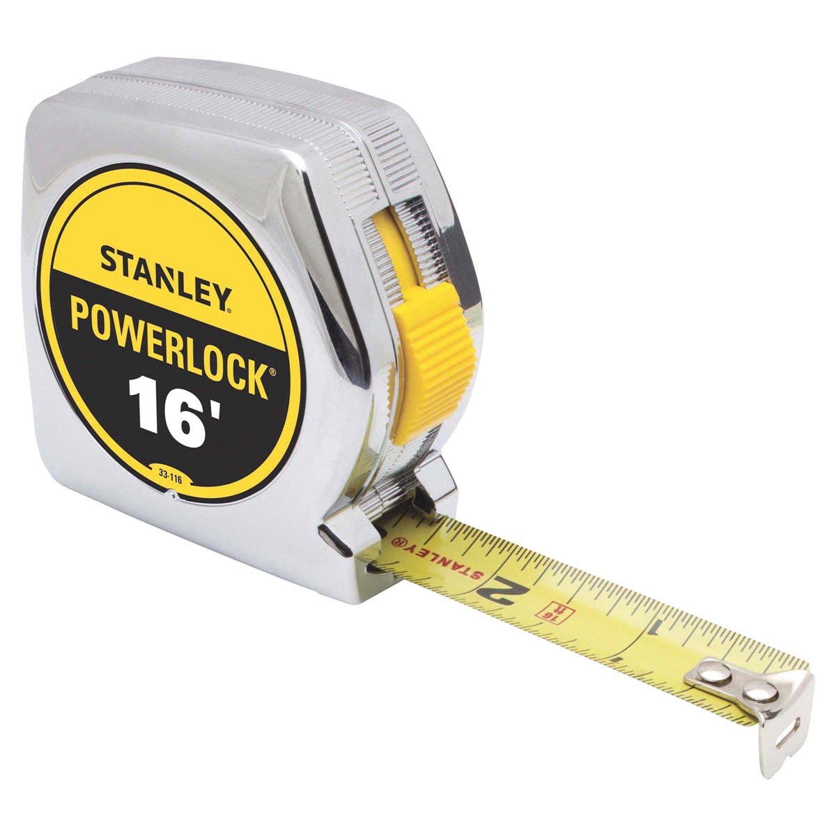 slide 2 of 2, STANLEY Powerlock 16-Foot Tape Measure, 1 ct