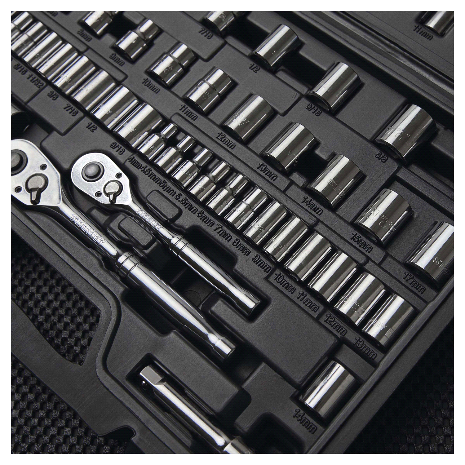 slide 3 of 3, STANLEY 85 Piece Mechanics Tool Set 1 ea, 1 ct