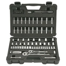 STANLEY 85 Piece Mechanics Tool Set 1 ea