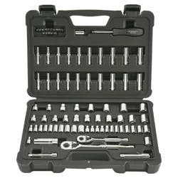 STANLEY 85 Piece Mechanics Tool Set 1 ea