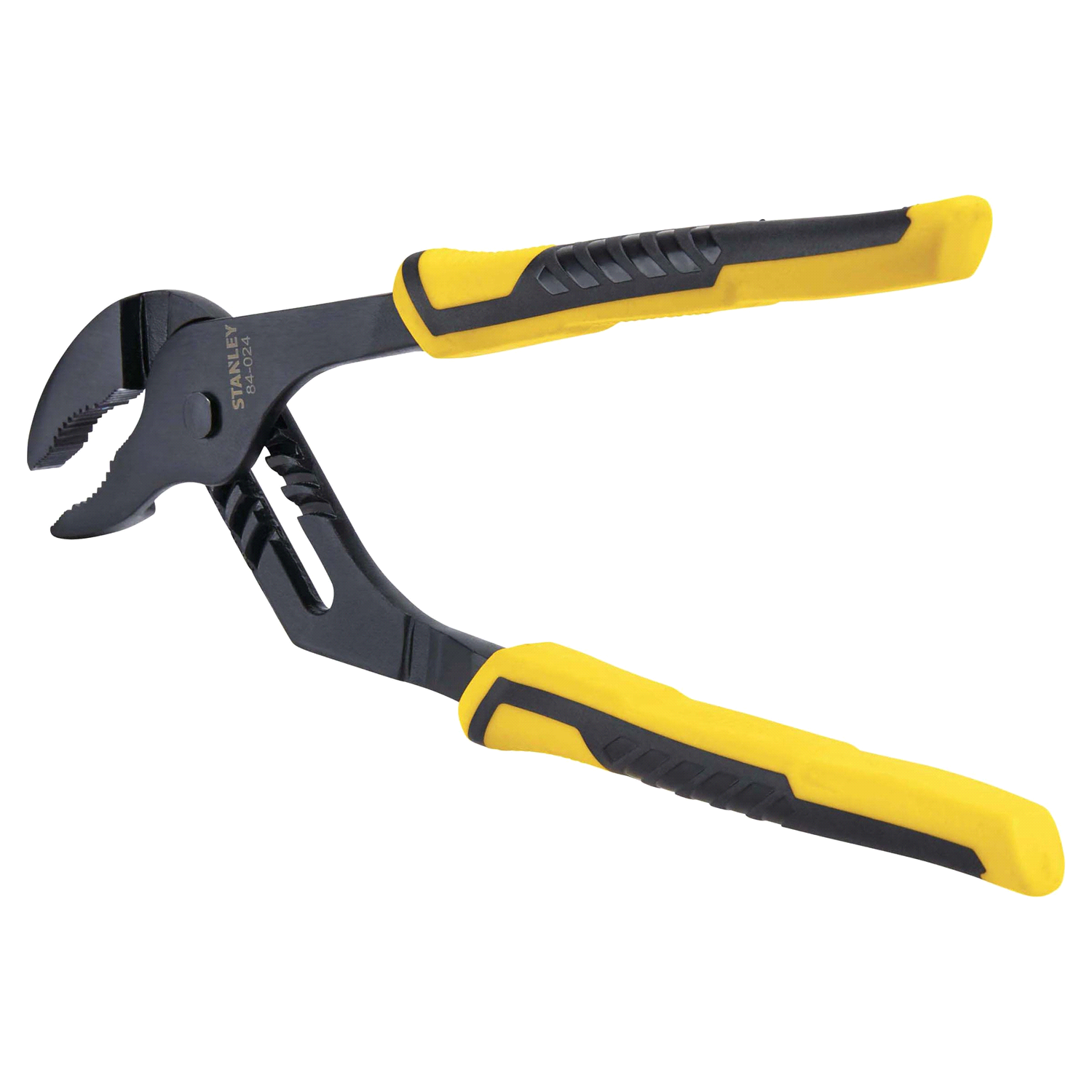 slide 2 of 2, STANLEY Control-Grip 3-Zone Grip 10 Inch Groove Joint Pliers 1 Each, 1 ct
