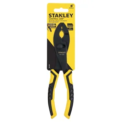 STANLEY Control-Grip 8 Inch 3-Zone Grip Slip Joint Pliers 1 ea