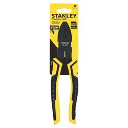 STANLEY Control-Grip 3-Zone Grip 8 Inch Lineman's Pliers 1 ea