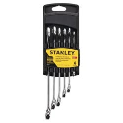 STANLEY 6 Pieces Combination Wrench Set 1 ea