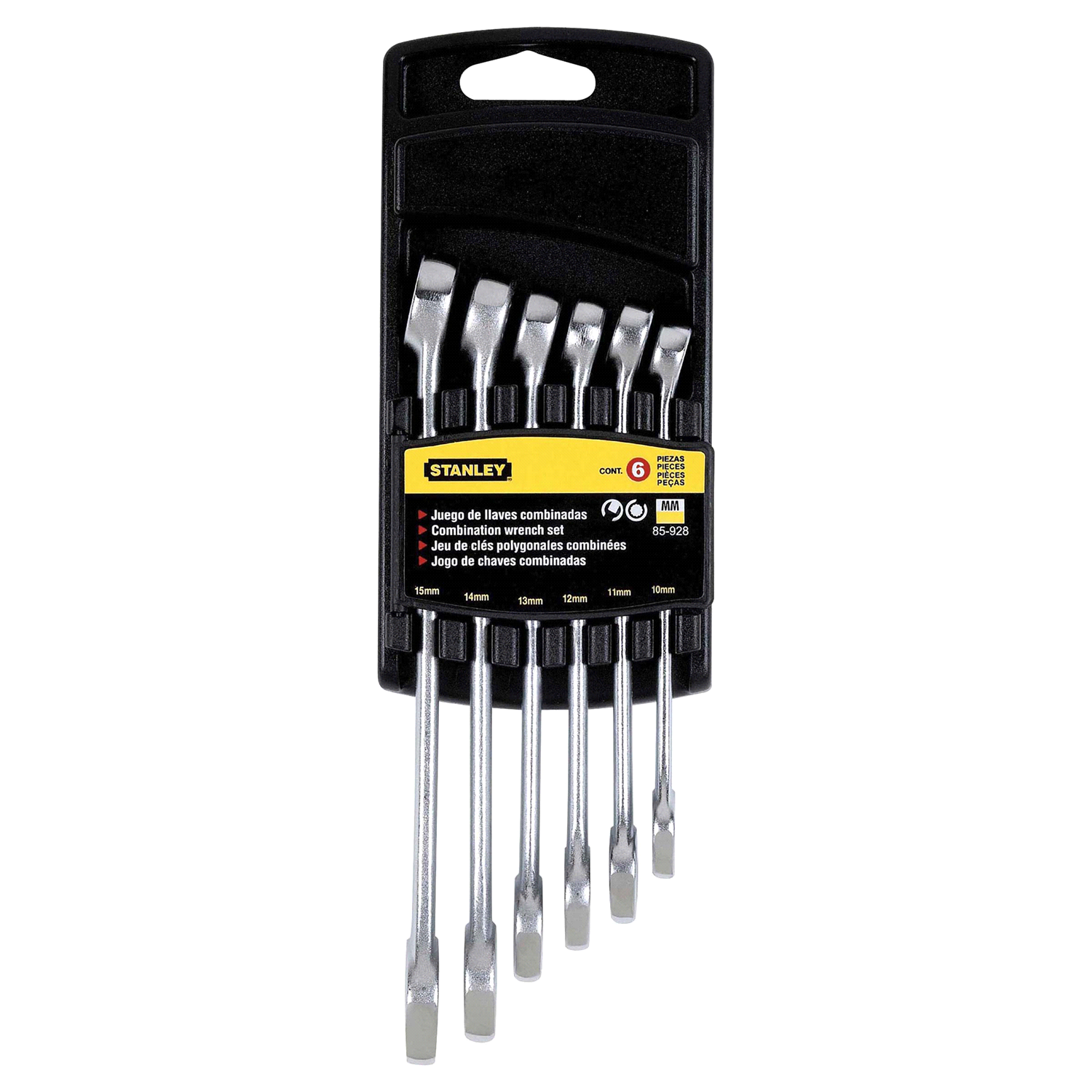 slide 1 of 2, STANLEY Combination 6 Pieces Wrench Set 1 ea, 1 ct
