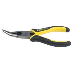 Stanley 6-3/8 in. Bent Nose Pliers with Cutter