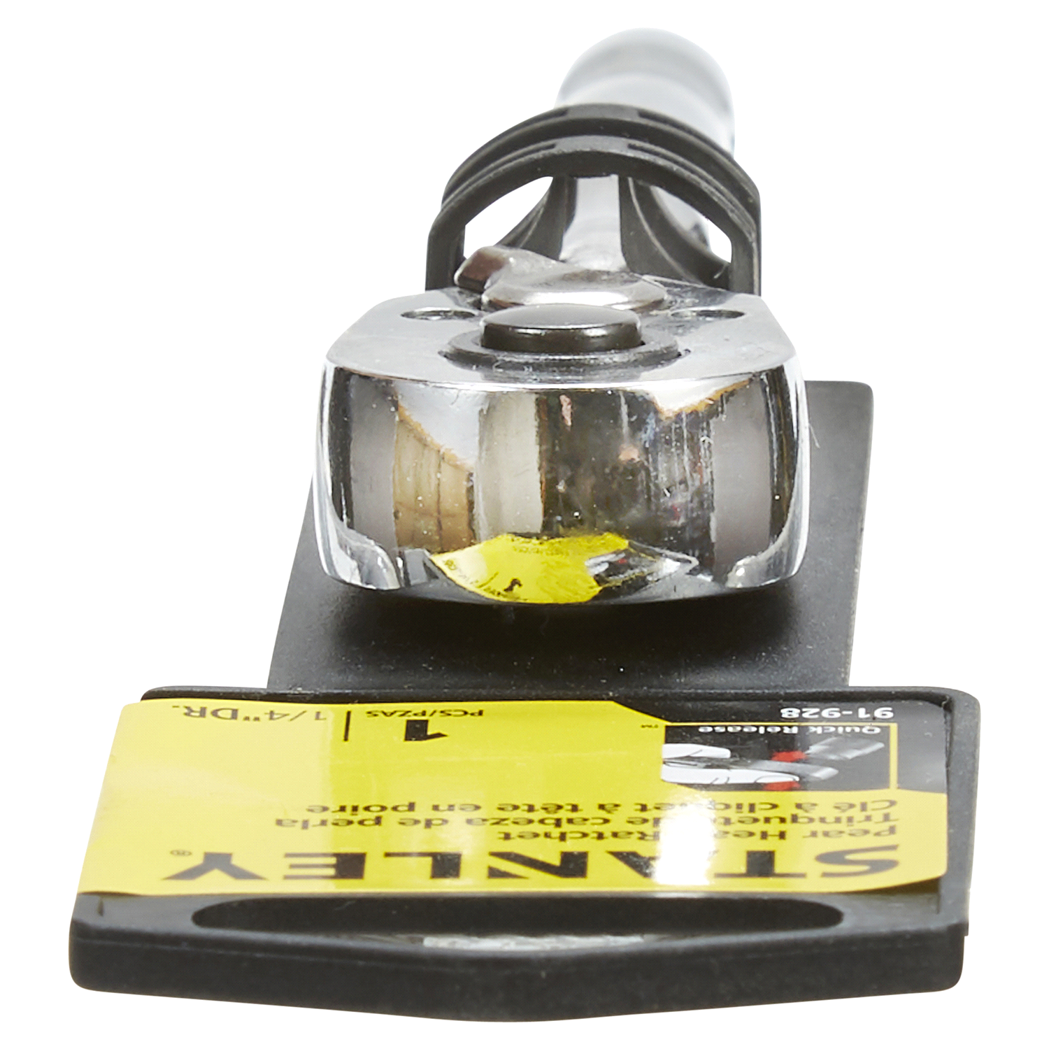 slide 5 of 5, Stanley 1/4" Mechanic Pear Head Quick Release Ratchet, 1/4 in