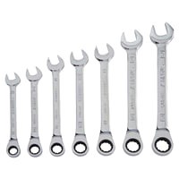 slide 4 of 5, Stanley Ratcheting Wrench Metric Set, 1 ct