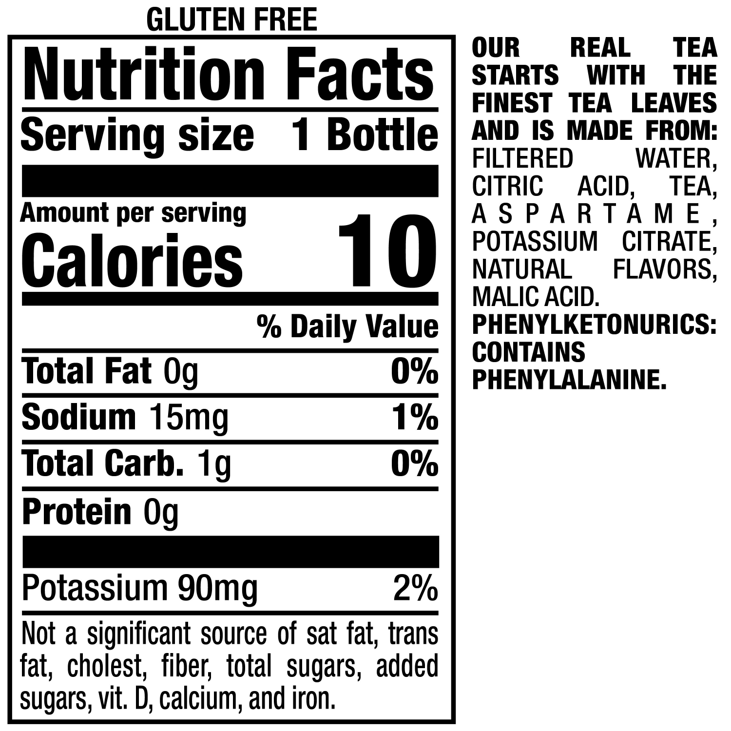 slide 4 of 4, Snapple Zero Sugar Peach Tea, 16 fl oz recycled plastic bottle, 16 fl oz