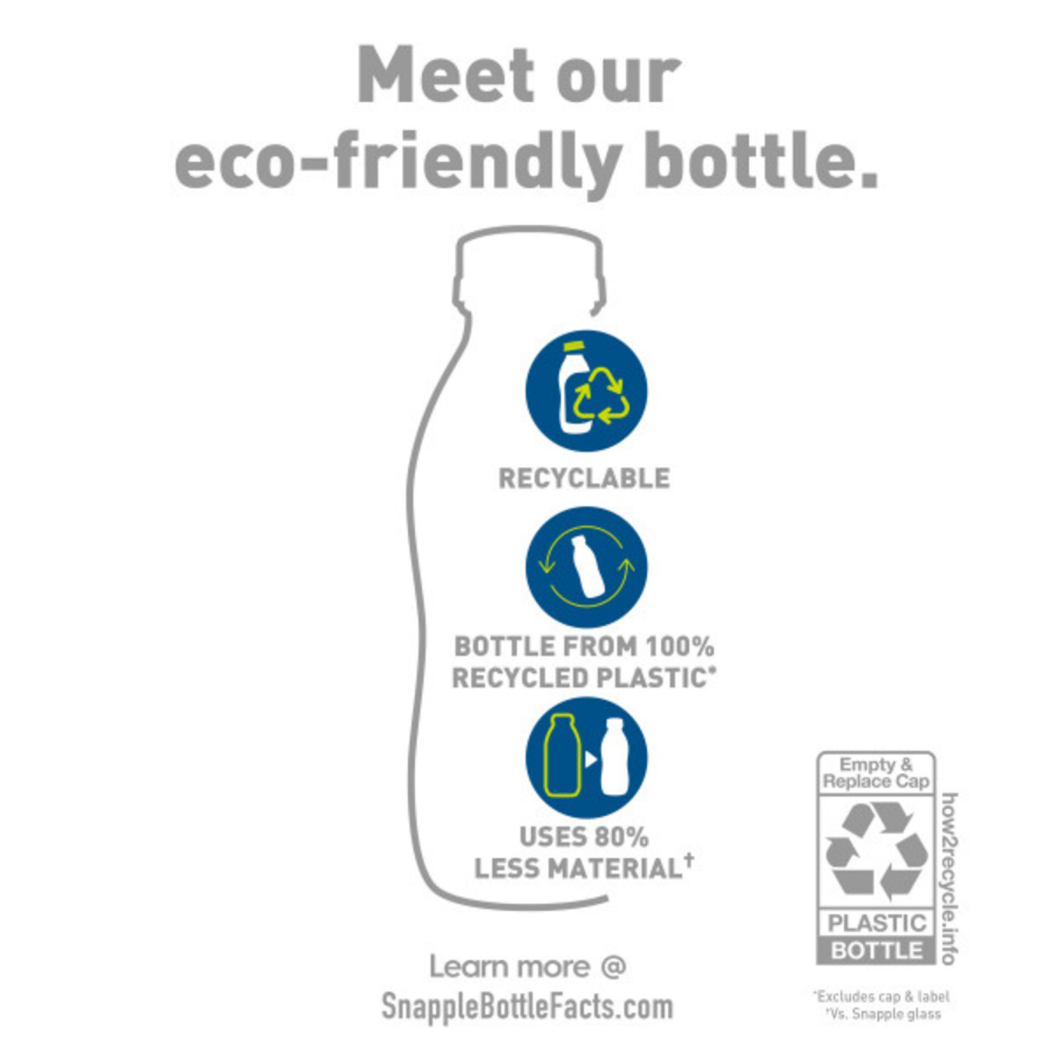 slide 6 of 7, Snapple Zero Sugar Raspberry Tea, 16 fl oz recycled plastic bottle, 6 pack, 6 ct