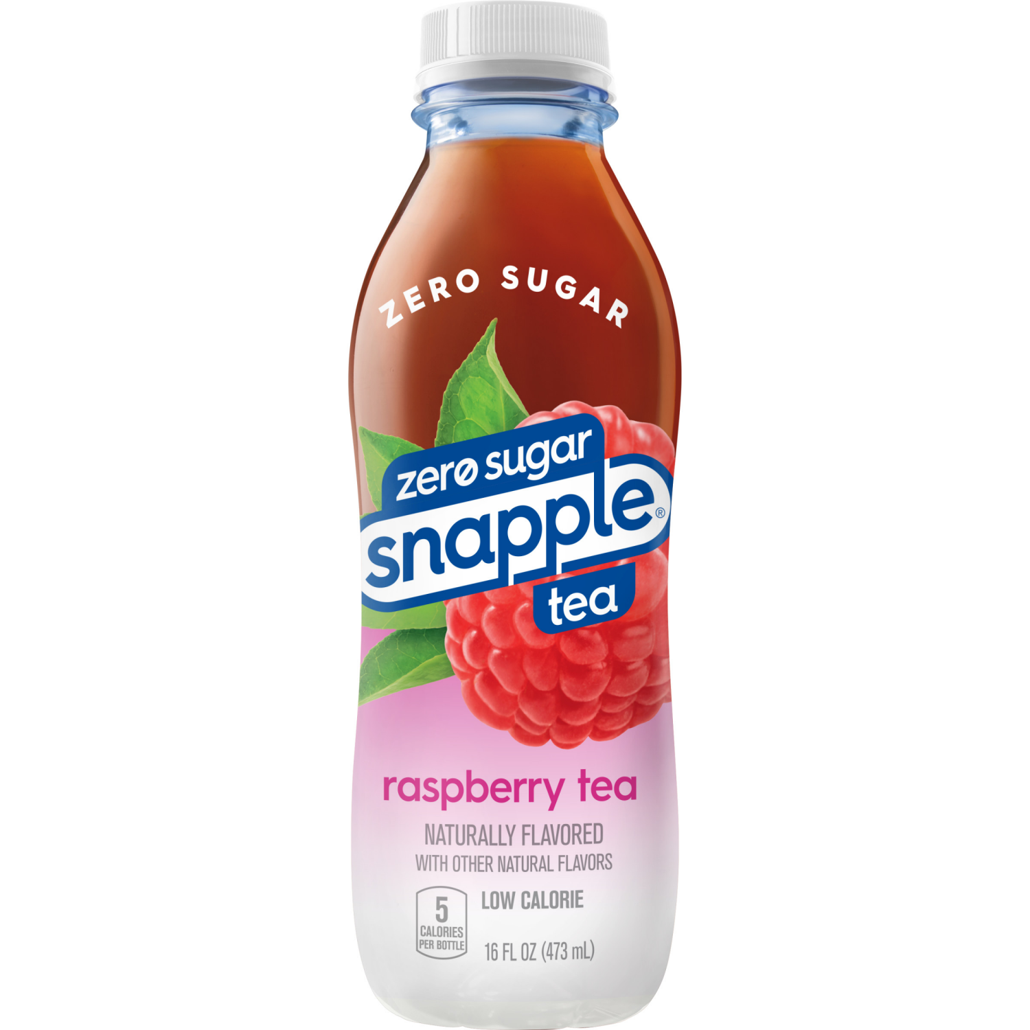 slide 7 of 7, Snapple Zero Sugar Raspberry Tea, 16 fl oz recycled plastic bottle, 6 pack, 6 ct