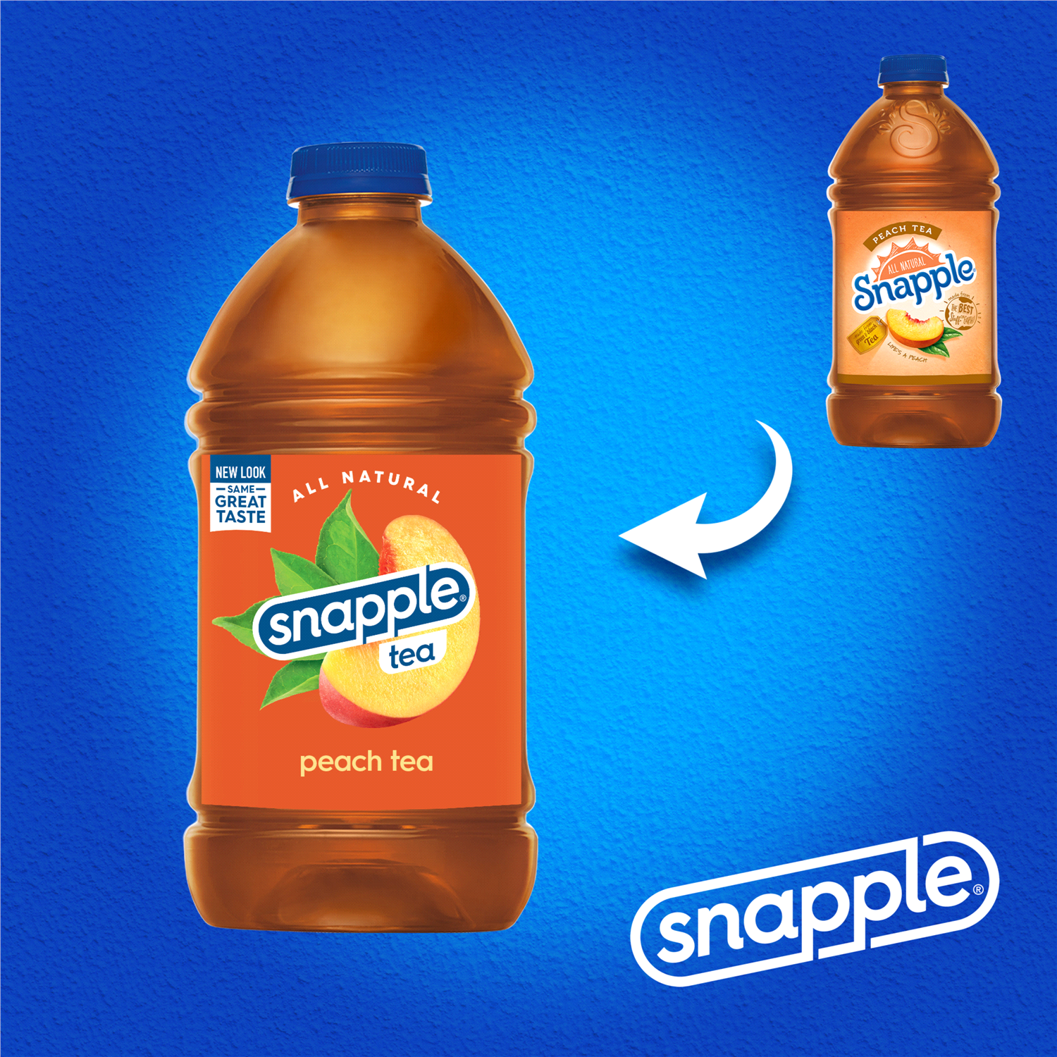 slide 4 of 4, Snapple Tea Peach 64 fl oz, 64 fl oz