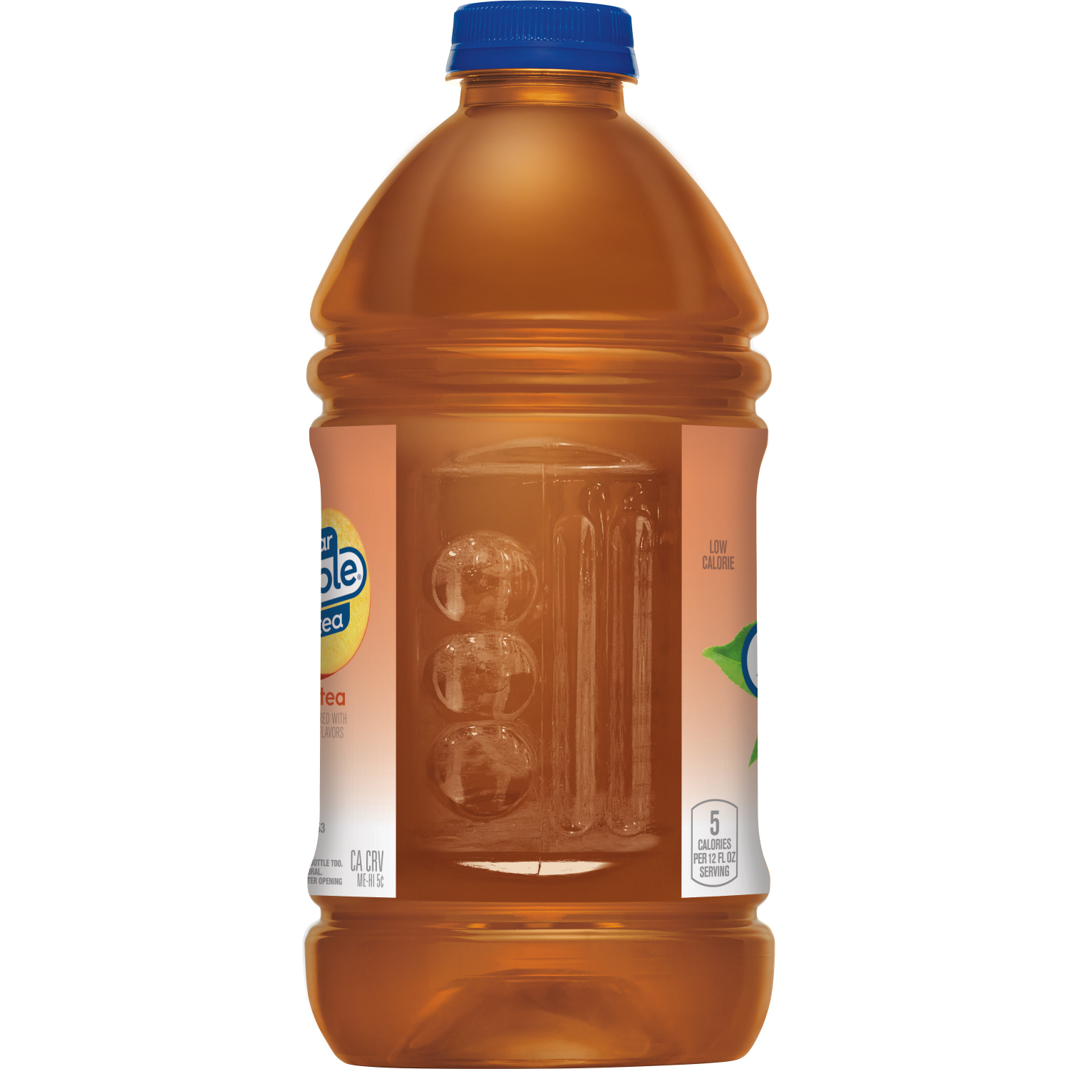 slide 2 of 5, Snapple Zero Sugar Peach Tea, 64 fl oz bottle, 64 fl oz