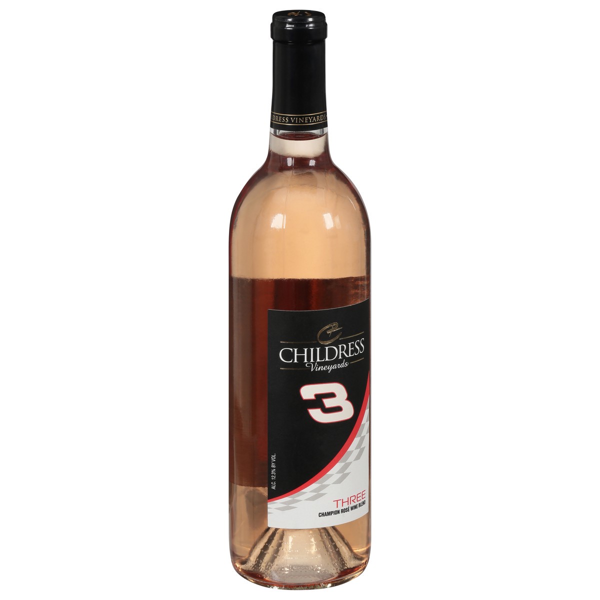 slide 6 of 9, Childress Vineyards Three Champion Rose Wine Blend 750 ml, 750 ml