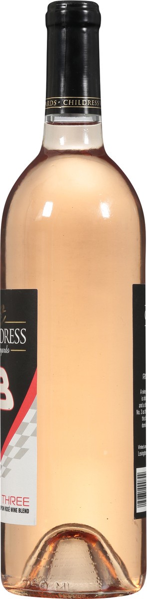 slide 7 of 9, Childress Vineyards Three Champion Rose Wine Blend 750 ml, 750 ml