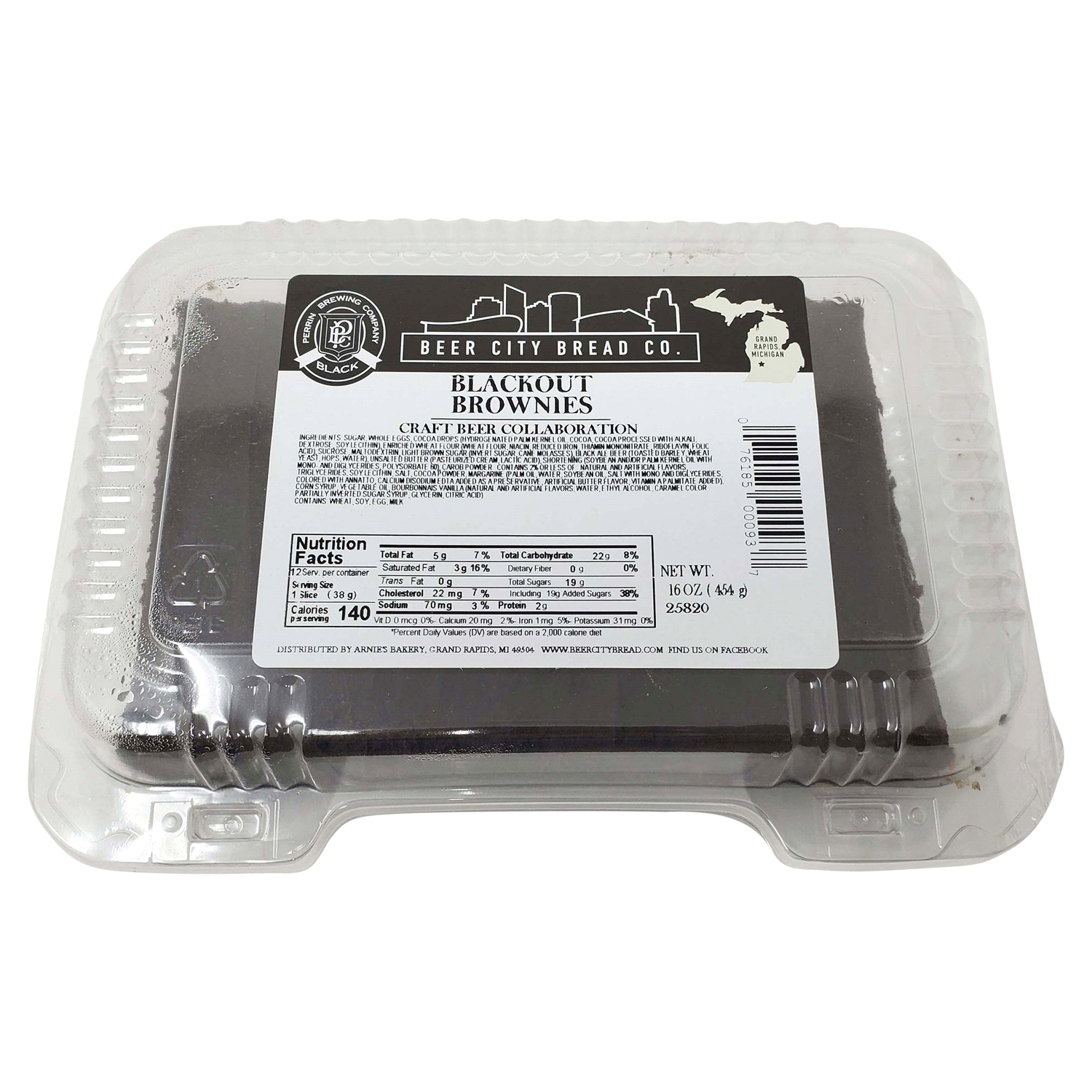 slide 1 of 1, Arnies Blackout Brownie, 16 Oz., 16 oz