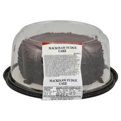 Arnie's Bakery Chocolate Mackinaw Fudge Cake, 24 oz
