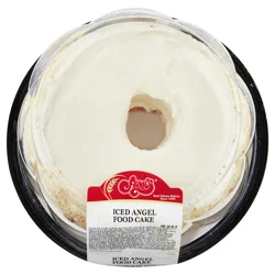 Arnie's Bakery Iced Angel Food Cake, 22 oz