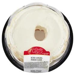 Arnie's Bakery Iced Angel Food Cake, 22 oz