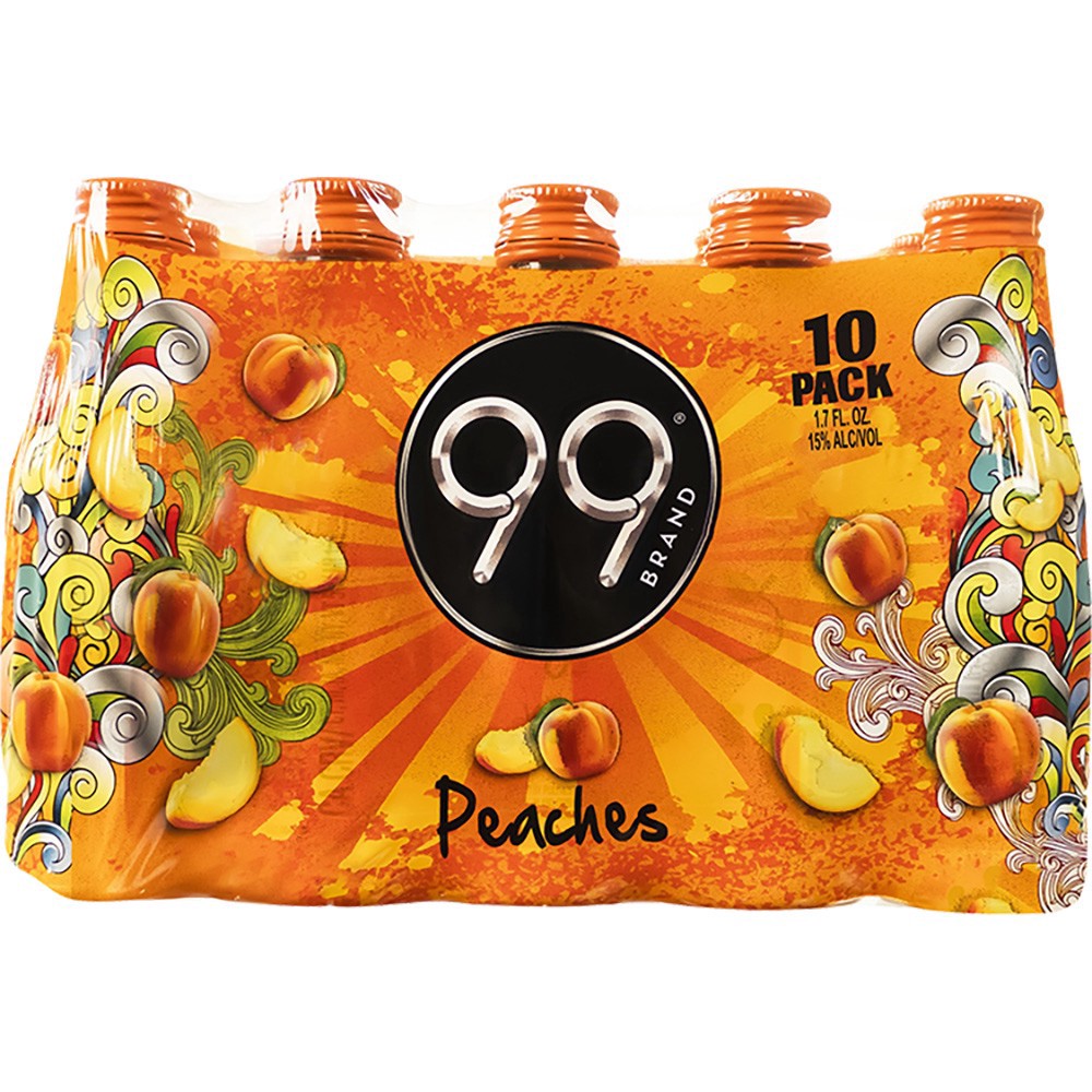 slide 1 of 1, 99 Brand Peaches Malt, 50 ml