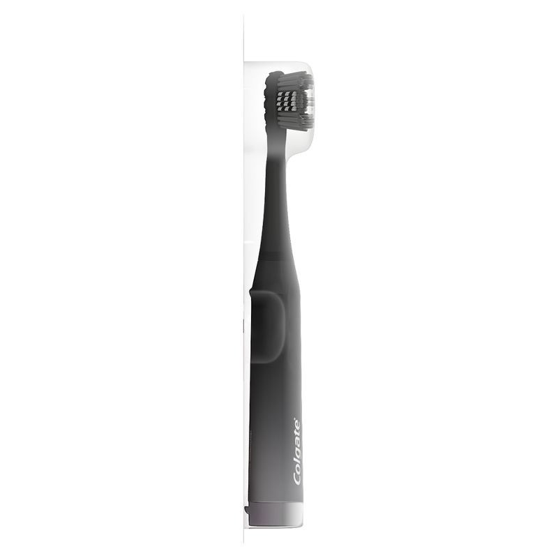 slide 11 of 16, Colgate 360 Charcoal Battery Powered Toothbrush Soft - 1ct, 1 ct