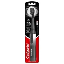 Colgate 360 Charcoal Battery Powered Toothbrush Soft - 1ct