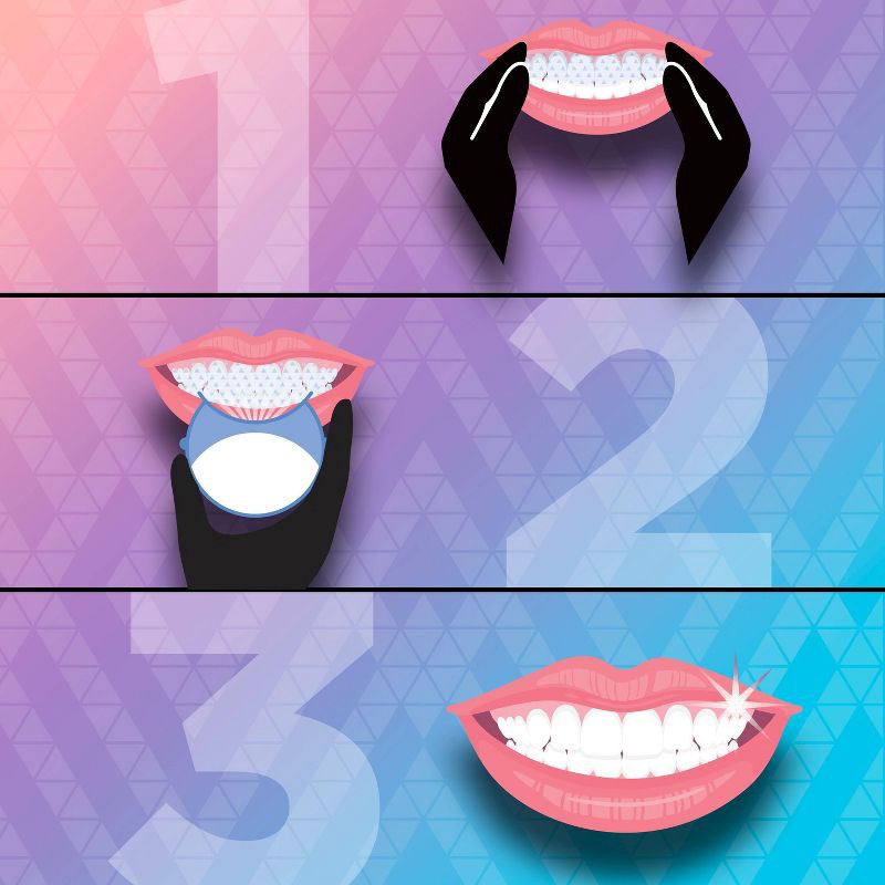 slide 9 of 10, ARC Oral Care ARC Blue Light Teeth Whitening Kit, 1 Blue Light + 14 Treatments, 1 ct