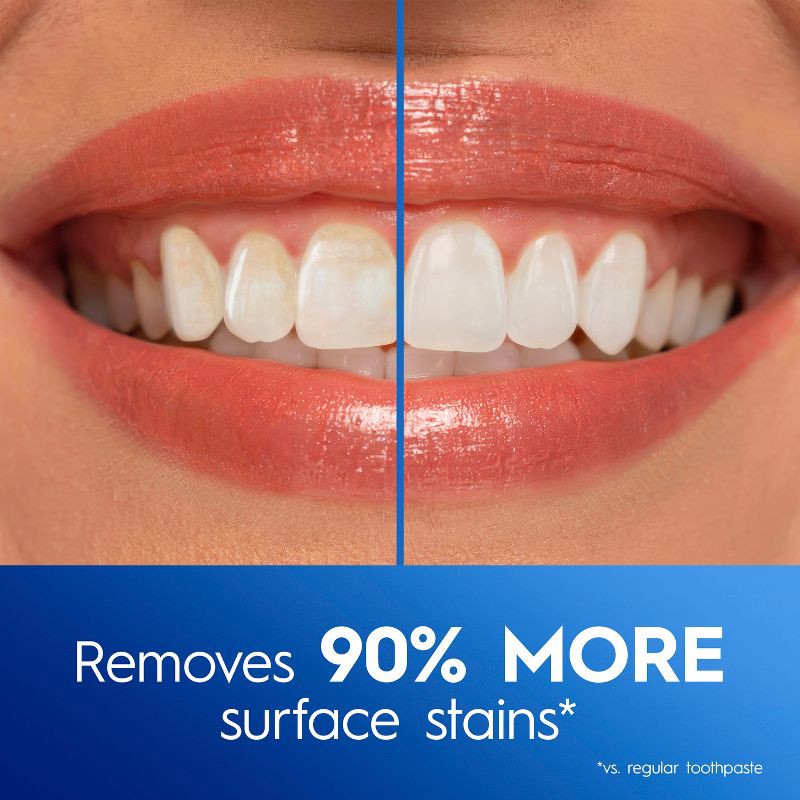 slide 3 of 11, Crest 3D White Advanced Charcoal Teeth Whitening Toothpaste - 3.3 oz, 3.3 oz