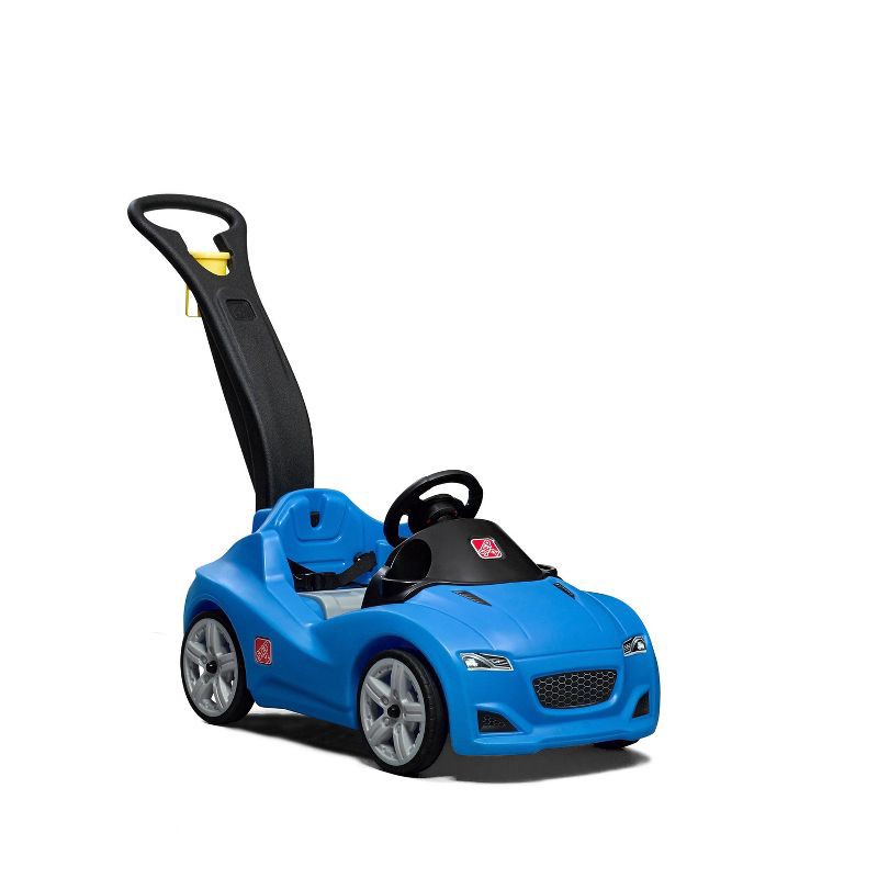 slide 1 of 10, Step2 Whisper Ride Cruiser - Blue: Push Riding Toy for Ages 1.5-4, 50 lb Capacity, 50 lb