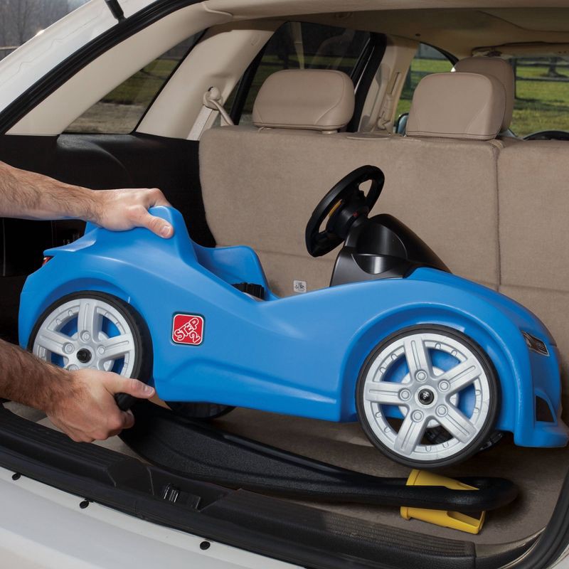 slide 8 of 10, Step2 Whisper Ride Cruiser - Blue: Push Riding Toy for Ages 1.5-4, 50 lb Capacity, 50 lb