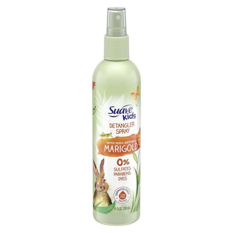 slide 4 of 6, Suave Kids' 100% Natural Marigold Detangler Spray - 10 fl oz, 10 fl oz