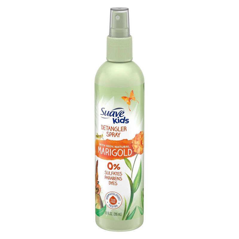 slide 6 of 6, Suave Kids' 100% Natural Marigold Detangler Spray - 10 fl oz, 10 fl oz