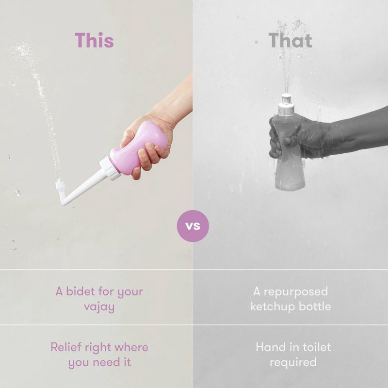 slide 5 of 6, Frida Mom Upside Down Peri Bottle, 1 ct