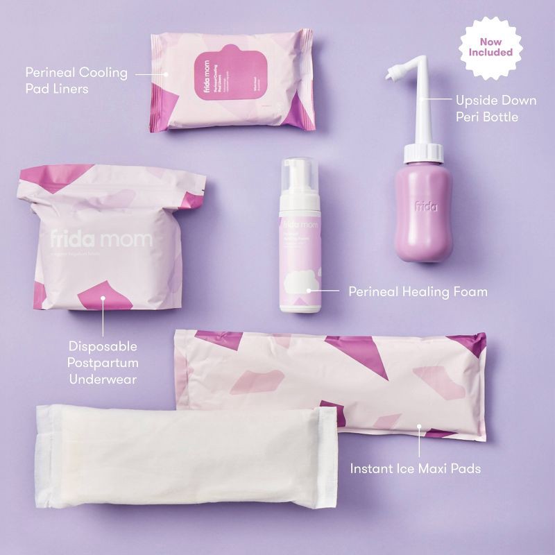 slide 3 of 6, Frida Mom Postpartum Recovery Essentials Kit with Peri Bottle, 1 ct