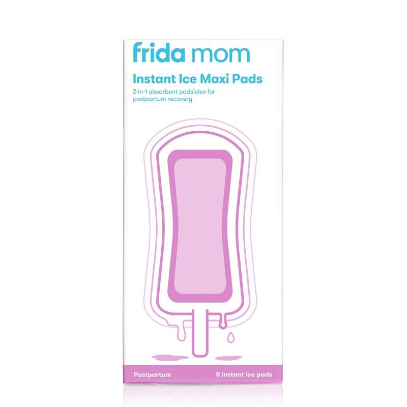 slide 7 of 8, Frida Mom Instant Ice Maxi Pad - 8ct, 8 ct