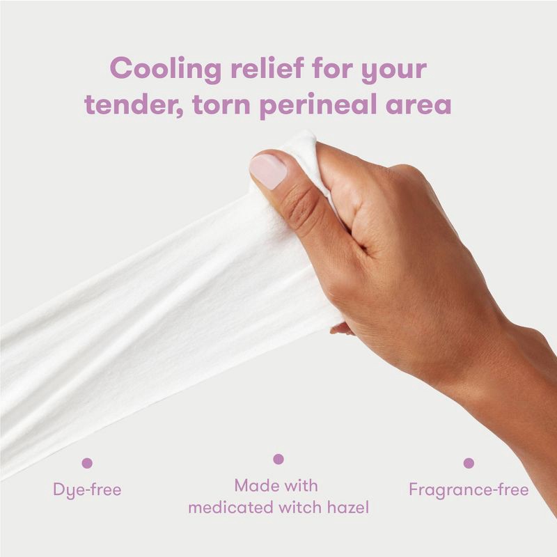 slide 8 of 11, Frida Mom Perineal Witch Hazel Cooling Pad Liners - 24ct, 24 ct