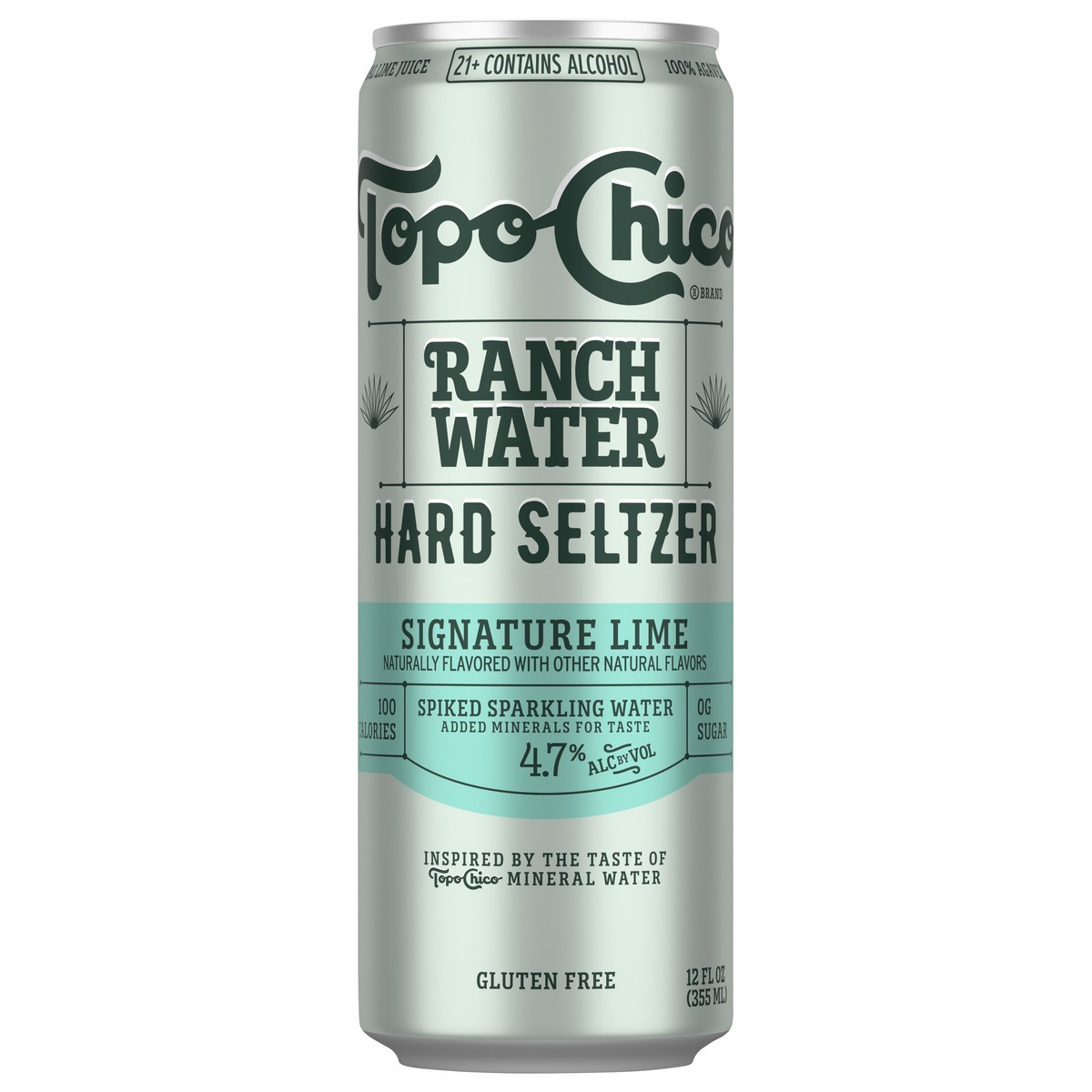 slide 5 of 12, Topo Chico Ranch Water Signature Lime Hard Seltzer 12 fl oz, 12 fl oz