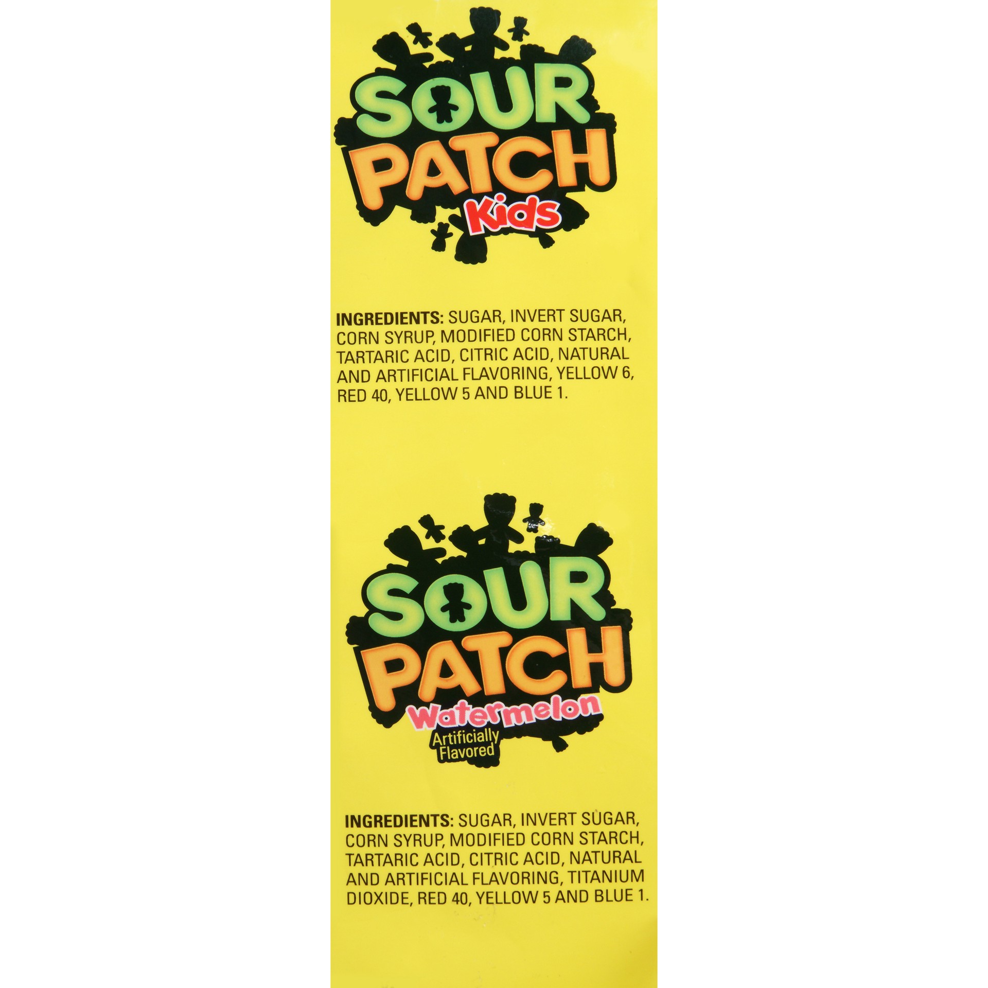 slide 8 of 11, SOUR PATCH KIDS Original & Watermelon Candy, Valentine''s Day Edition, 40 Treat Size Packs, 1.5 lb