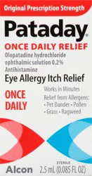 Pataday Once Daily Eye Allergy Itch Relief Drop 2.5 mL