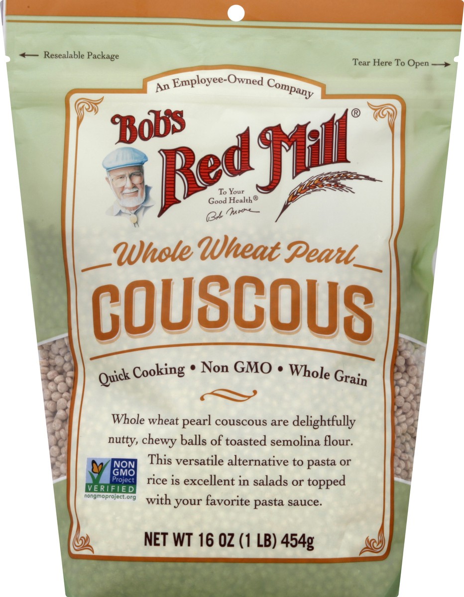 slide 7 of 8, Bob's Red Mill Whole Wheat Pearl Couscous, 16 oz