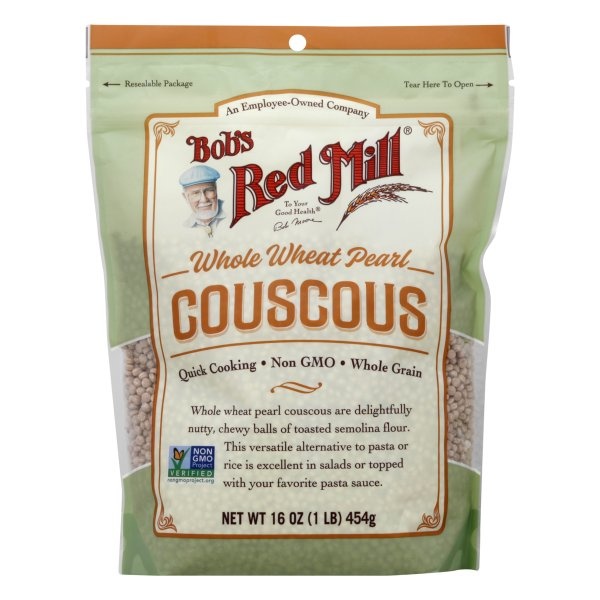 slide 1 of 1, Bob's Red Mill Whole Wheat Pearl Couscous, 4 ct; 16 oz