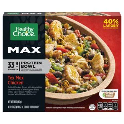 Healthy Choice Max Bowl Tex Mex Chicken Frozen Meal, 14 oz.