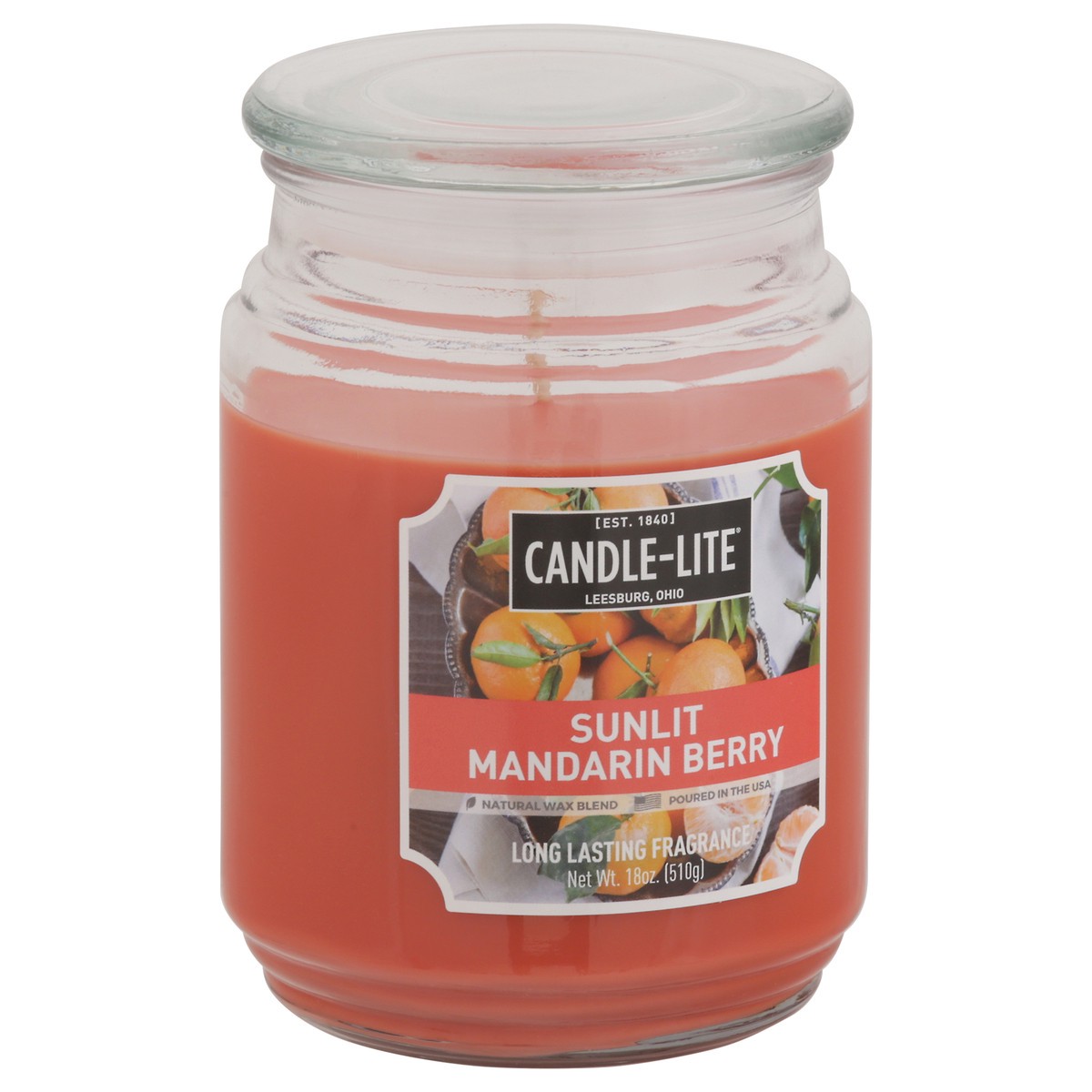 slide 9 of 11, Candle-Lite Sunlit Mandarin Berry Candle 18 oz, 18 oz