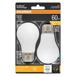 Sylvania TruWave 60-Watt A15 Frost Soft White LED Light Bulbs