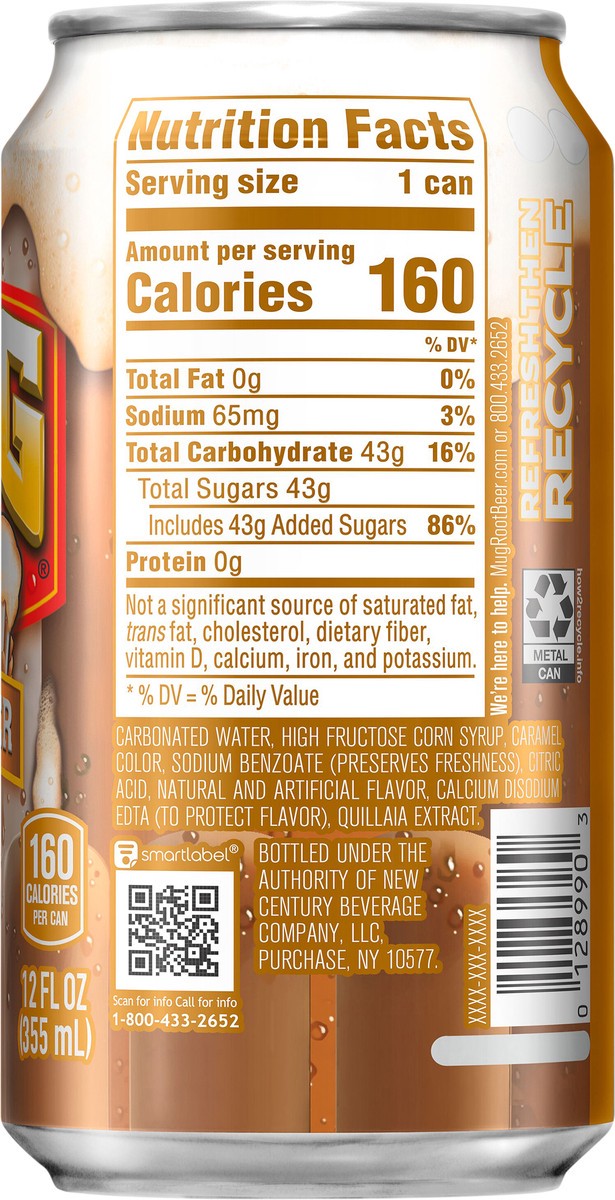 slide 2 of 4, Mug Soda Root Beer - 12 fl oz, 12 fl oz