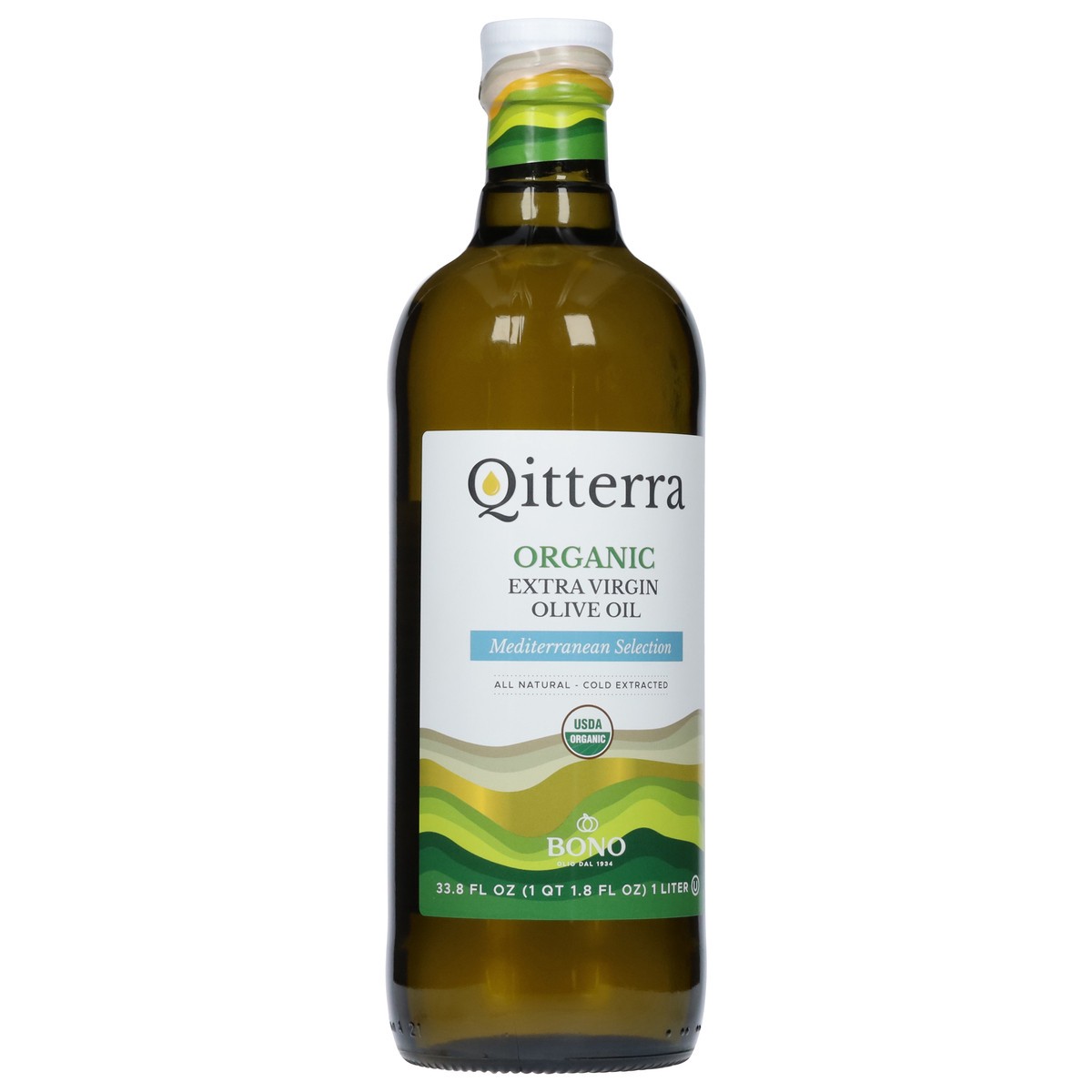 slide 9 of 13, Qitterra Mediterranean Selection Extra Virgin Organic Olive Oil 33.8 fl oz, 33.8 fl oz