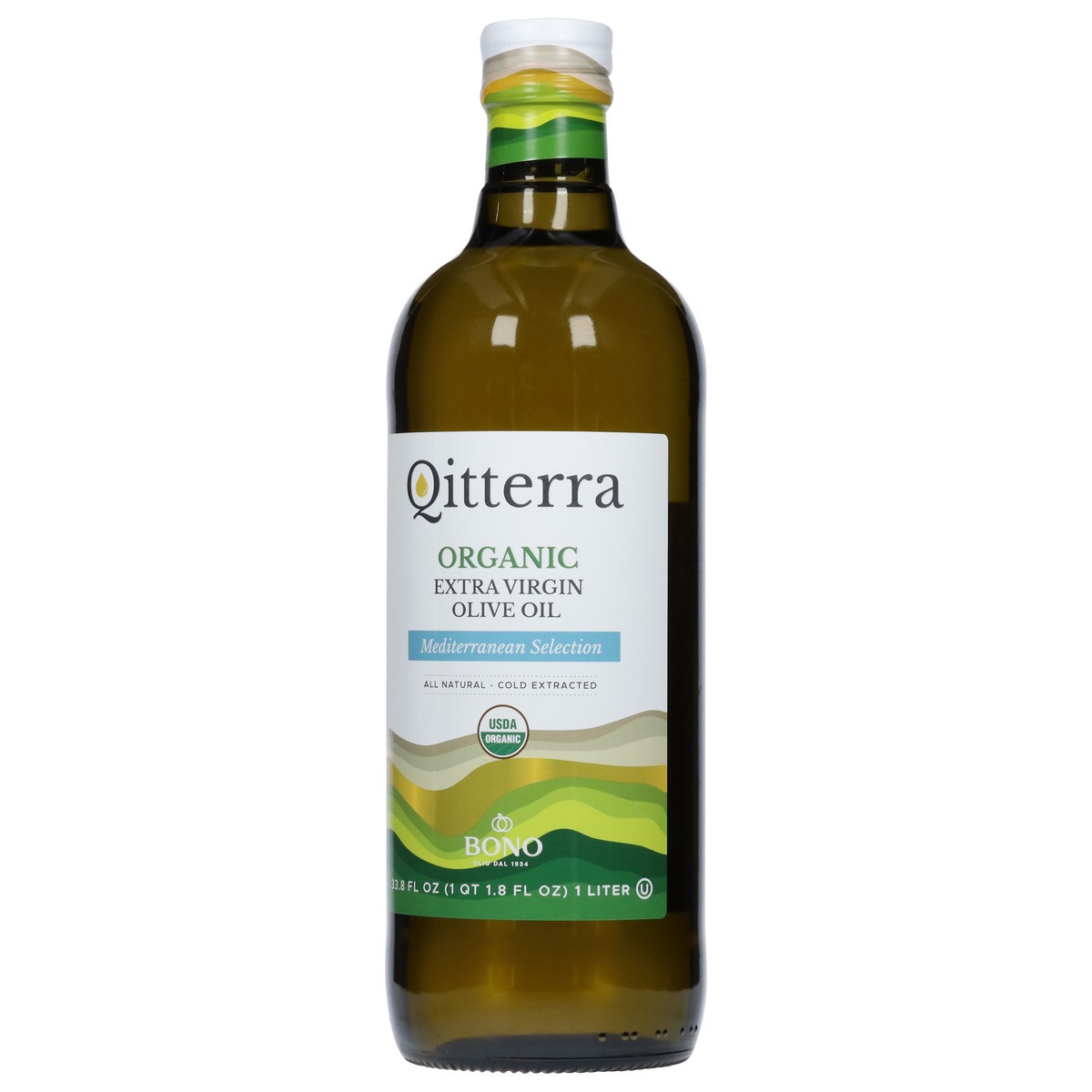 slide 3 of 13, Qitterra Mediterranean Selection Extra Virgin Organic Olive Oil 33.8 fl oz, 33.8 fl oz