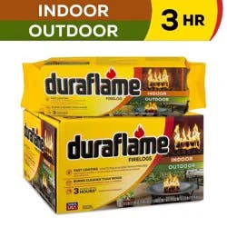 Duraflame 6pk 4.5lbs Indoor/Outdoor Firelogs