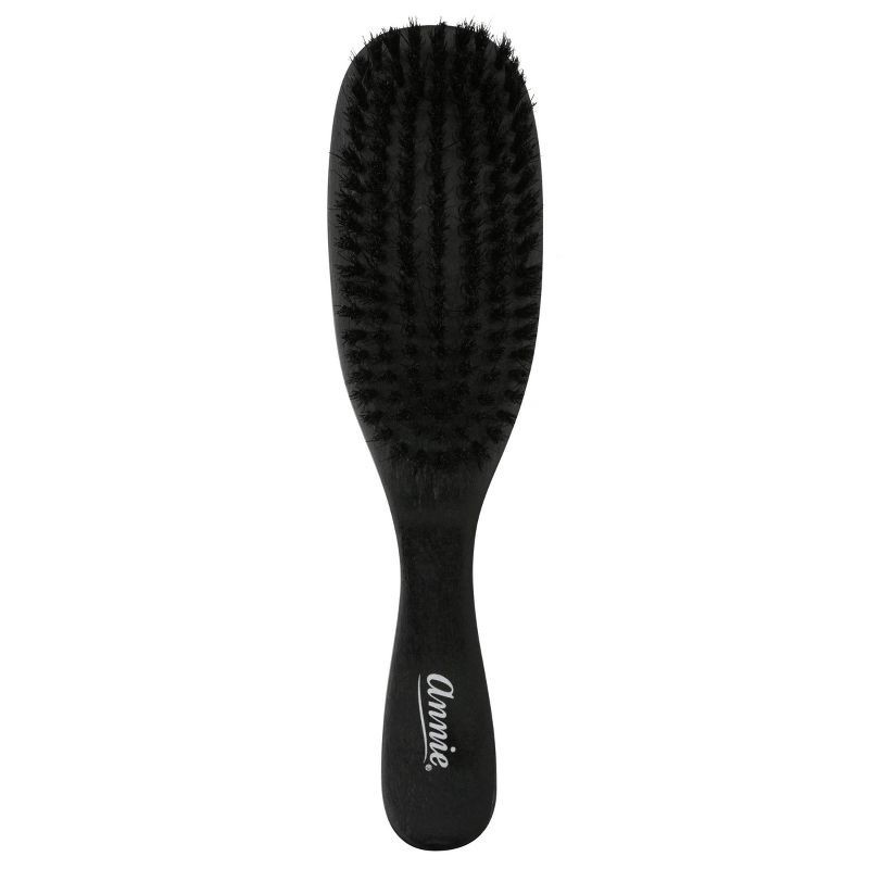 slide 2 of 3, Annie International Soft Wave Black Boar Bristle Hair Brush - 4.8", 1 ct